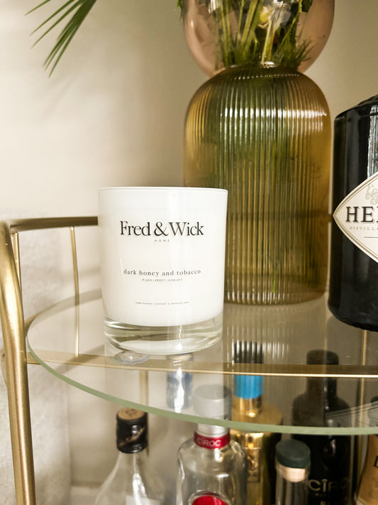DARK HONEY & TOBACCO CANDLE