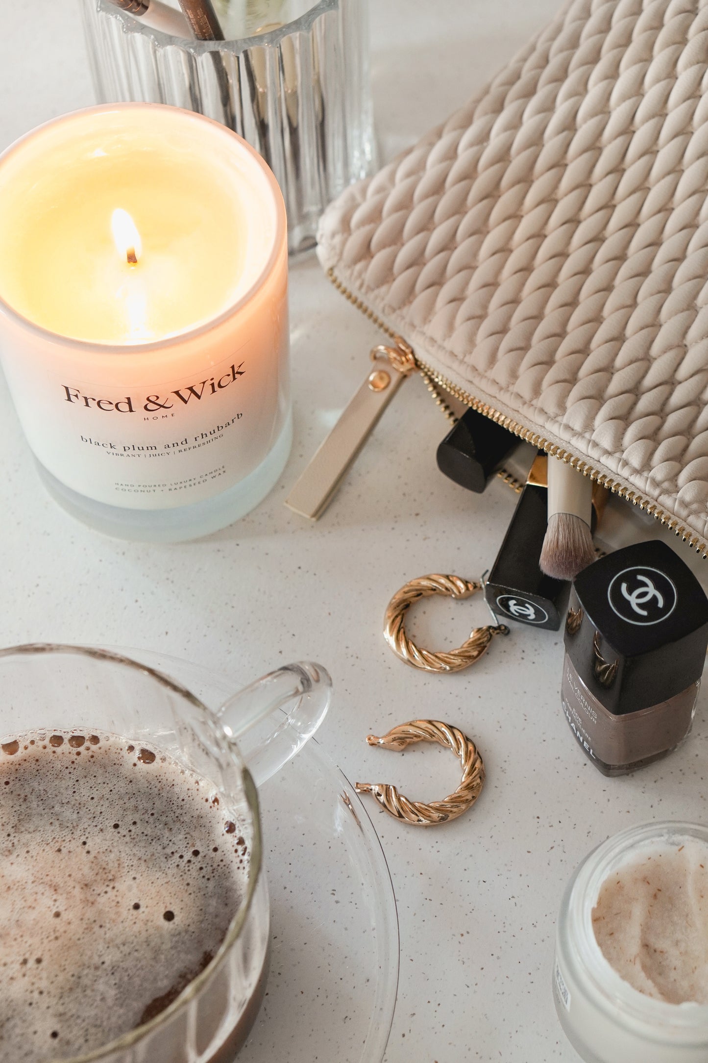 BLACK PLUM & RHUBARB CANDLE